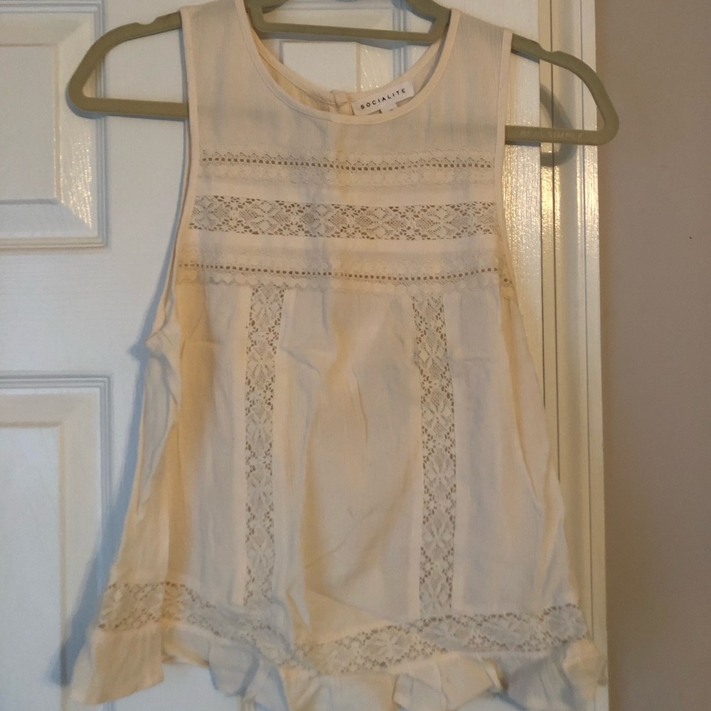 Socialite Lace Tank